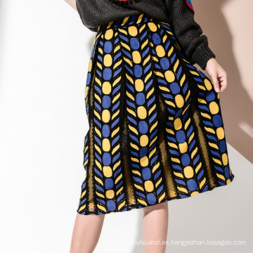 Faldas de diseño de una línea de moda para niñas con parte inferior de vestir